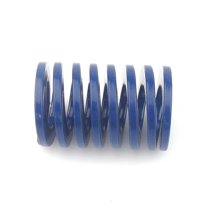 

1 шт. внешний диаметр 35 мм внутренний диаметр 17,5 мм длина 30-70 мм Синяя легкая нагрузка спиральная штамповочная пружина для сжатия