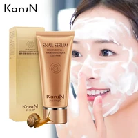 snail serum moisturizing nourishing cleanser facial oil control pore cleanser face washing product anti aging wrinkle care 100g