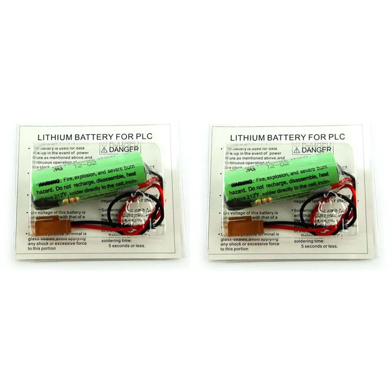 

Banggood Original A02B-0200-K102 A02B-0200 Li-ion Battery Pack CR17450SE-R CR17450 3V PLC Battery for SONYO CR17450SE Batteries