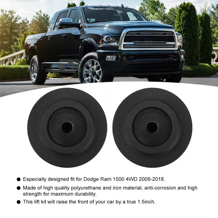Комплект для автомобильного заднего подъемника 2 шт. 1 5 дюйма подходит Dodge Ram 1500 4WD
