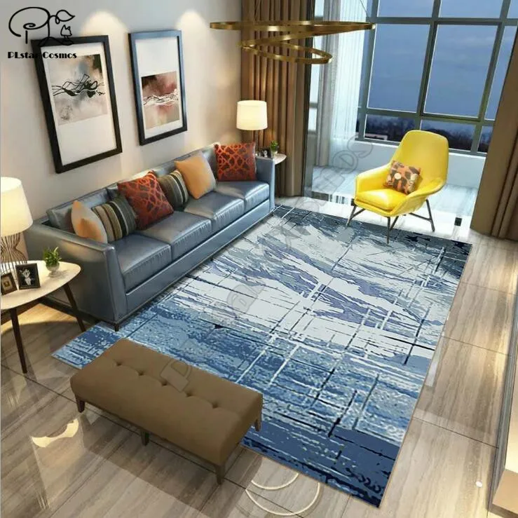 Graffiti splash ink carpet Square Anti-Skid Area Floor Mat 3D Rug Non-slip Dining Room Living Soft Bedroom Carpet | Дом и сад