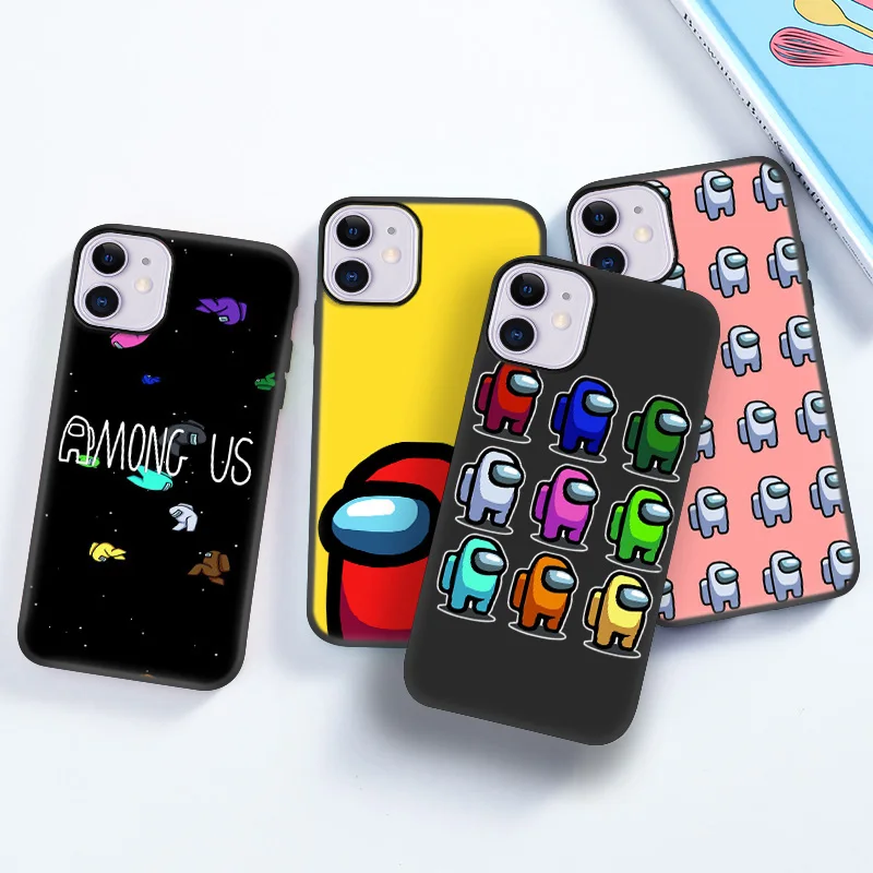 

Among us Cartoon Silicone Case for Meizu M6 Note Case Painted On Meizu M6T V8 Pro U20 16 Pro7 Plus 9 M8 Lite Meilan S6 TPU Cover