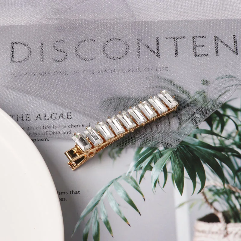 019 новые модные разноцветные заколки для волос с кристаллами и жемчугом