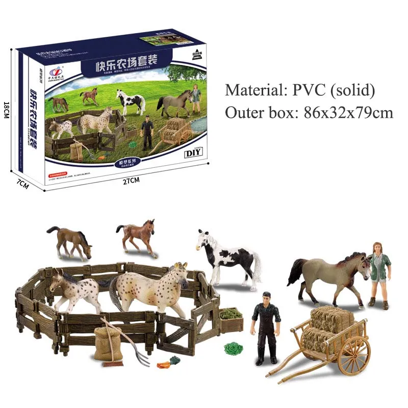 Мини фигурка зоопарка с животными в мире экшн детская игра домашние игрушки