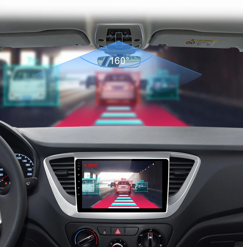 Junsun V1 2G+ 32G Android 9,0 для hyundai solaris Verna автомобильный Радио Мультимедийный видео плеер gps RDS 2 din dvd