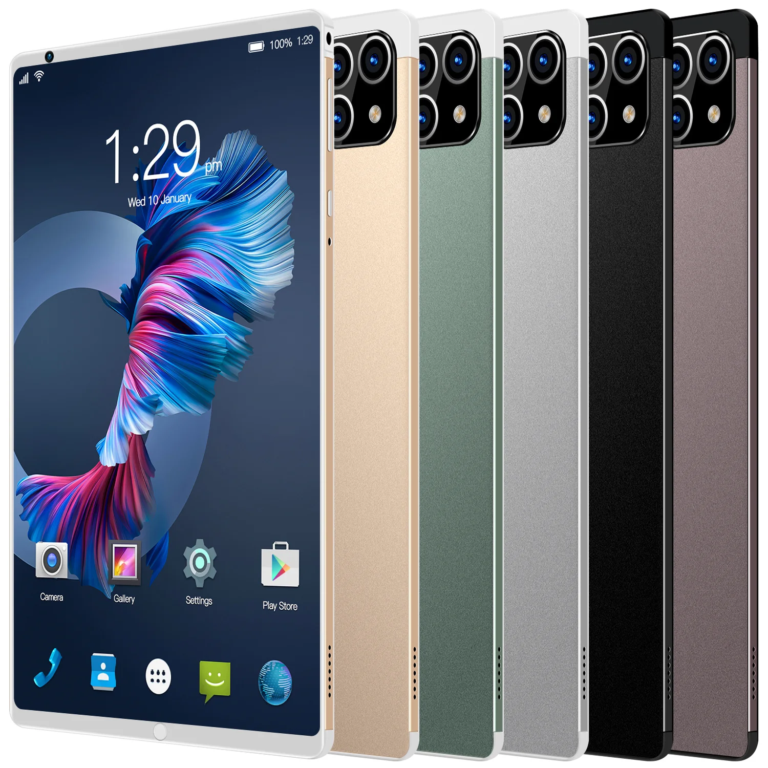 

2021 Newest Global version 256G 8.1 inch 4G Phone Call tablet 8 256GB ROM Android 9.1 8800mAh 1960*1080 tablet PC