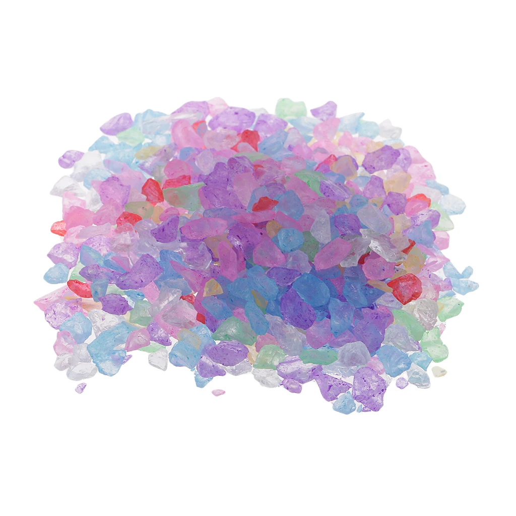 

Various Colours Crystal Sands Stone Beads Table Decoration Garden Craft Home