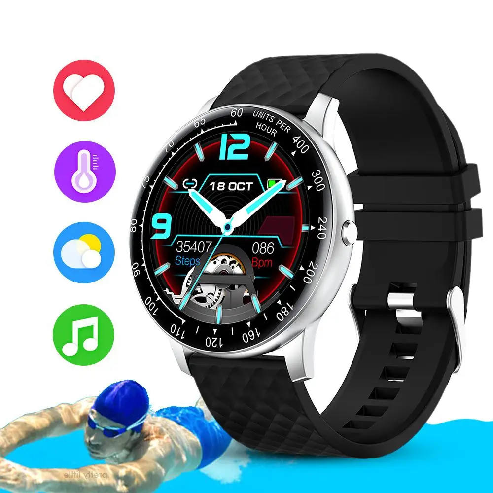 

Mounchain H30 Smart Bracelet Waterproof Blood Pressure Heart Rate Monitor Watch Outdoor Sport Bluetooth Fitness bracelet X0626