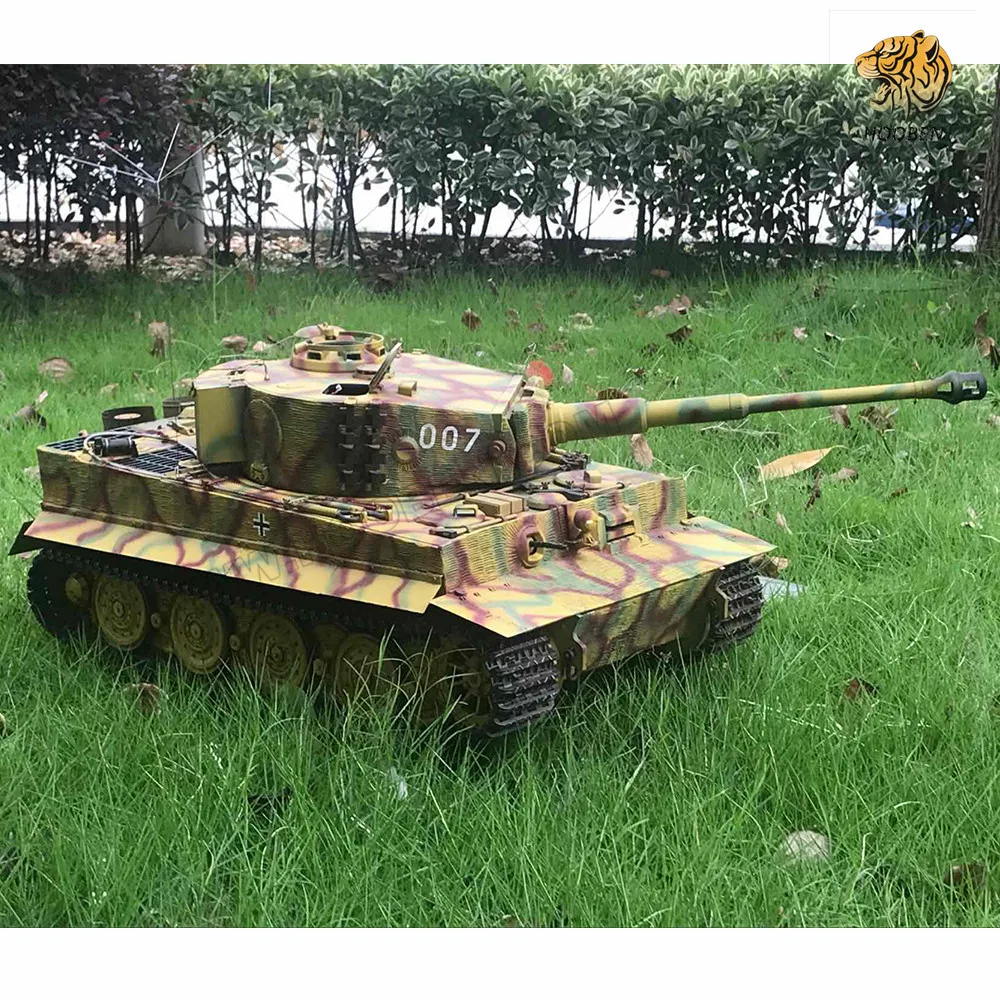 HOOBEN 1:10 RC RTR Танк TigerI позднего производства Wittmann тяжелый танк Второй мировой войны на радиоуправлении полная функция AFV, готов к запуску