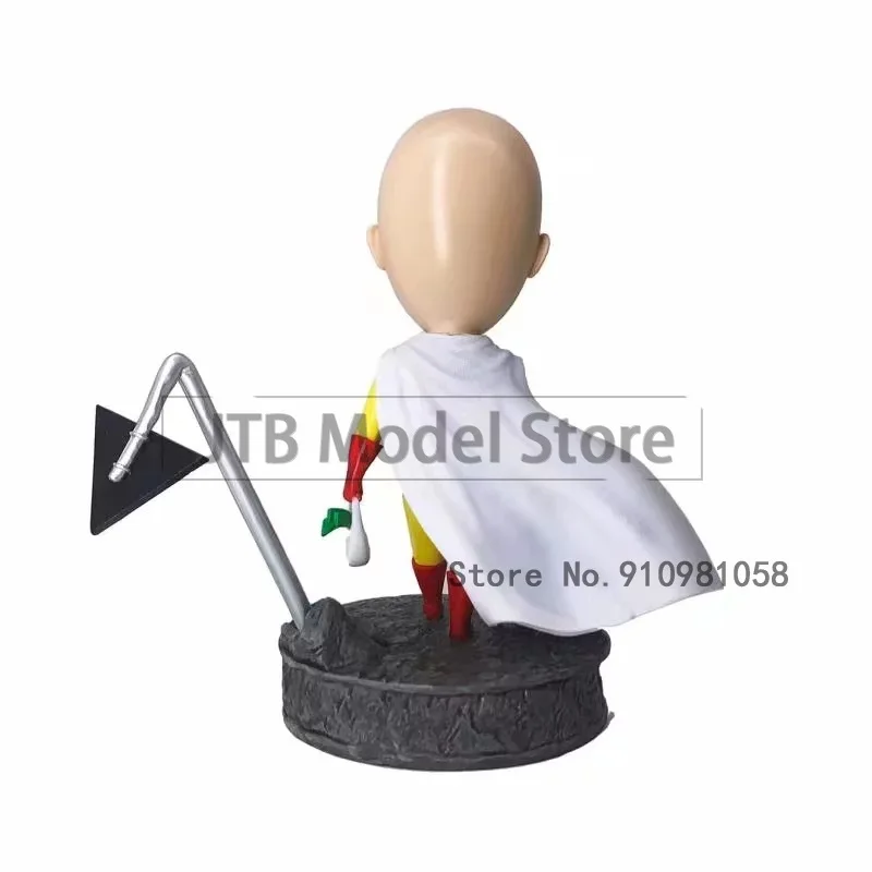 One Punch Man версии Сайтама учитель Buys прямо сейчас овощи лысый Cape18CM ПВХ GK статуя