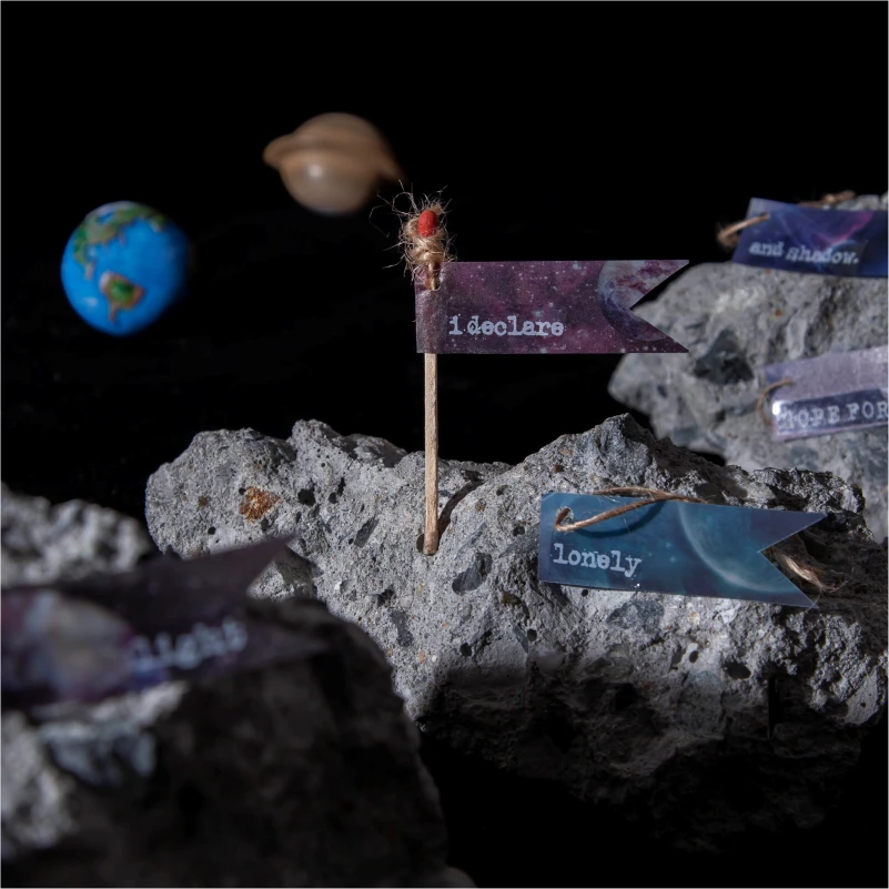 

50pcs Starry Sky Sulfuric Acid Paper Post-it Notes Stargazer Series Ins Pocket Decorative Notepad