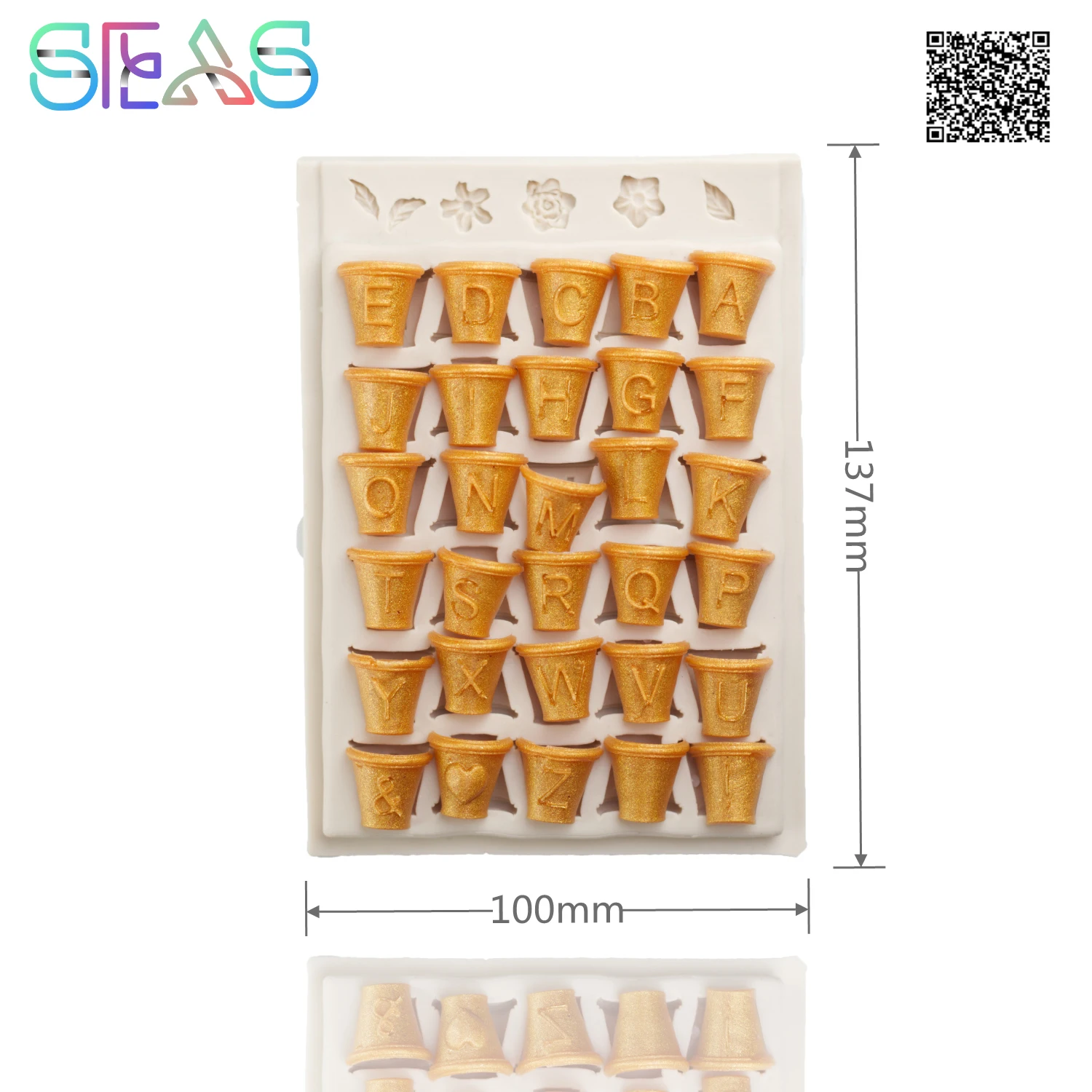 Формы для цветочных горшков цифр искусственная 3D помадка формочка торта