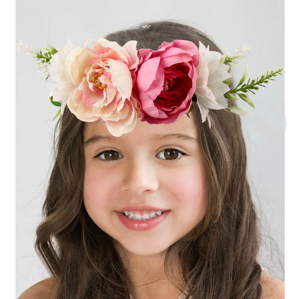 Украшение для волос детское с цветами девочек | Детская одежда и обувь
