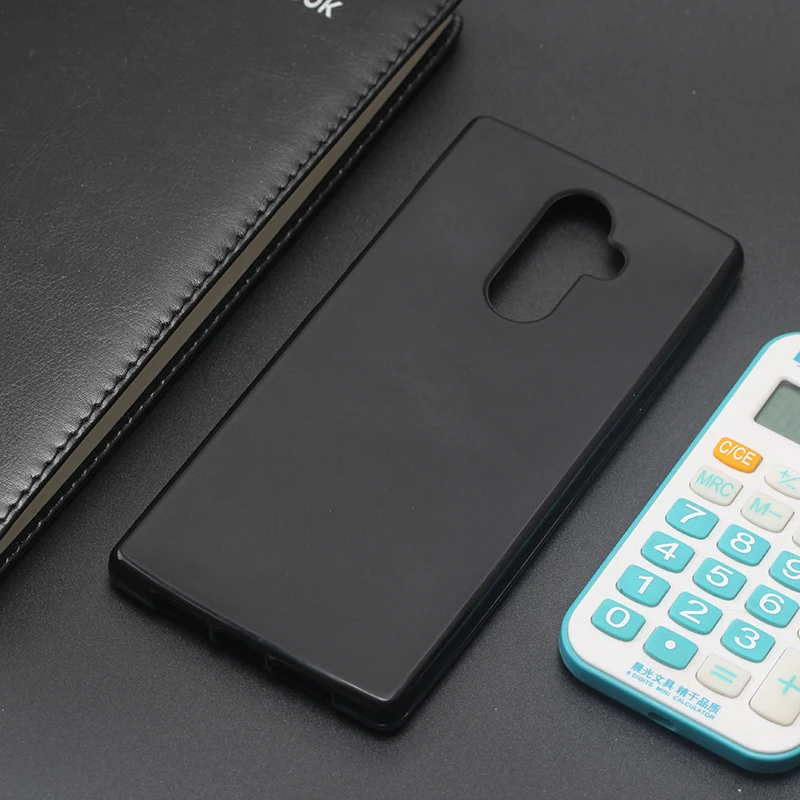 Мягкий Черный силиконовый чехол AMMYKI с точным расположением нескользящий для