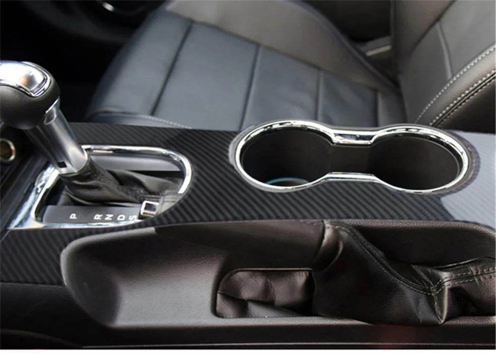 

Control Gear Shift Panel Cover Decorative Sticker Cover Trim for Ford Mustang 2015 2016 2017 2018 2019 Car Interior Accessories