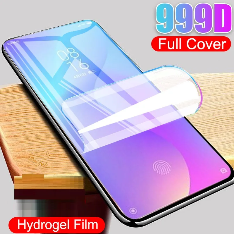 

9D Protective For Xiaomi Mi max 2 3 Poco F1 F2 Pro X3 NFC Screen Protector On Mi 6 6X A2 8 Lite Mi8 SE Hydrogel Film