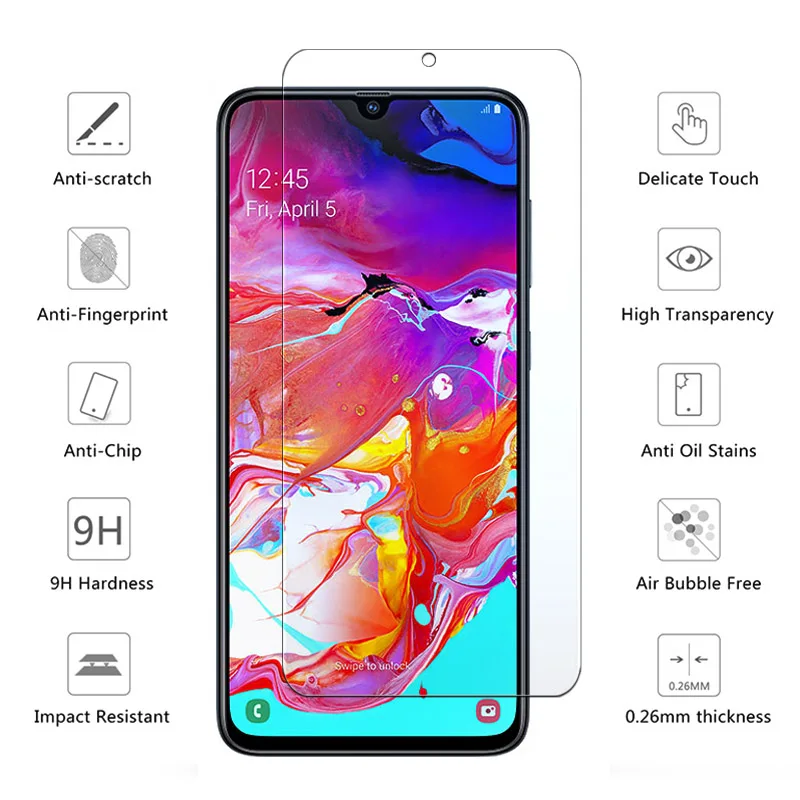 a71 protective glass for samsung a70 a 71 70 screen protector galaxy 71a 70a armored tempered glas samsunga71 sheet film 3pcs free global shipping