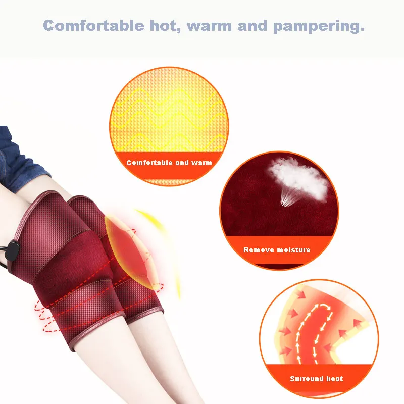 3 файла Электрический нагрев колена Теплый и холодный прижигание горячий