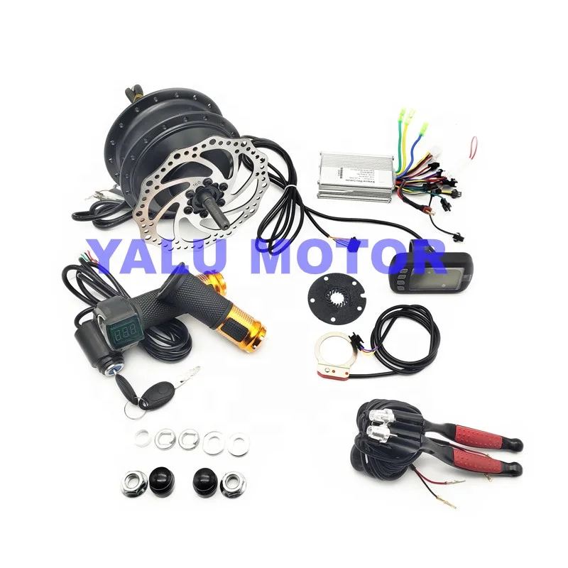 

36V 350W electric bicycle hub motor conversion kit with LCD display