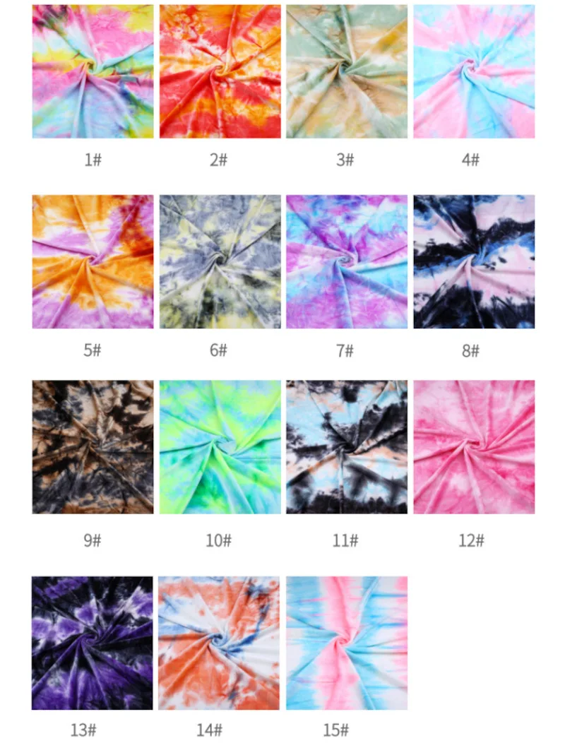 Красочный Галстук окрашенный Радужный градиент бархатная ткань с рисунком велюр