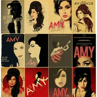 music singer amy winehouse diamond painting poster style 5d diy diamond embroidery painting retro home decor wall art