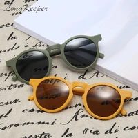 luxury brand baby sunglasses toddler children uv400 round frame goggles outdoor kids girls summer infant vintage eyewear 2022