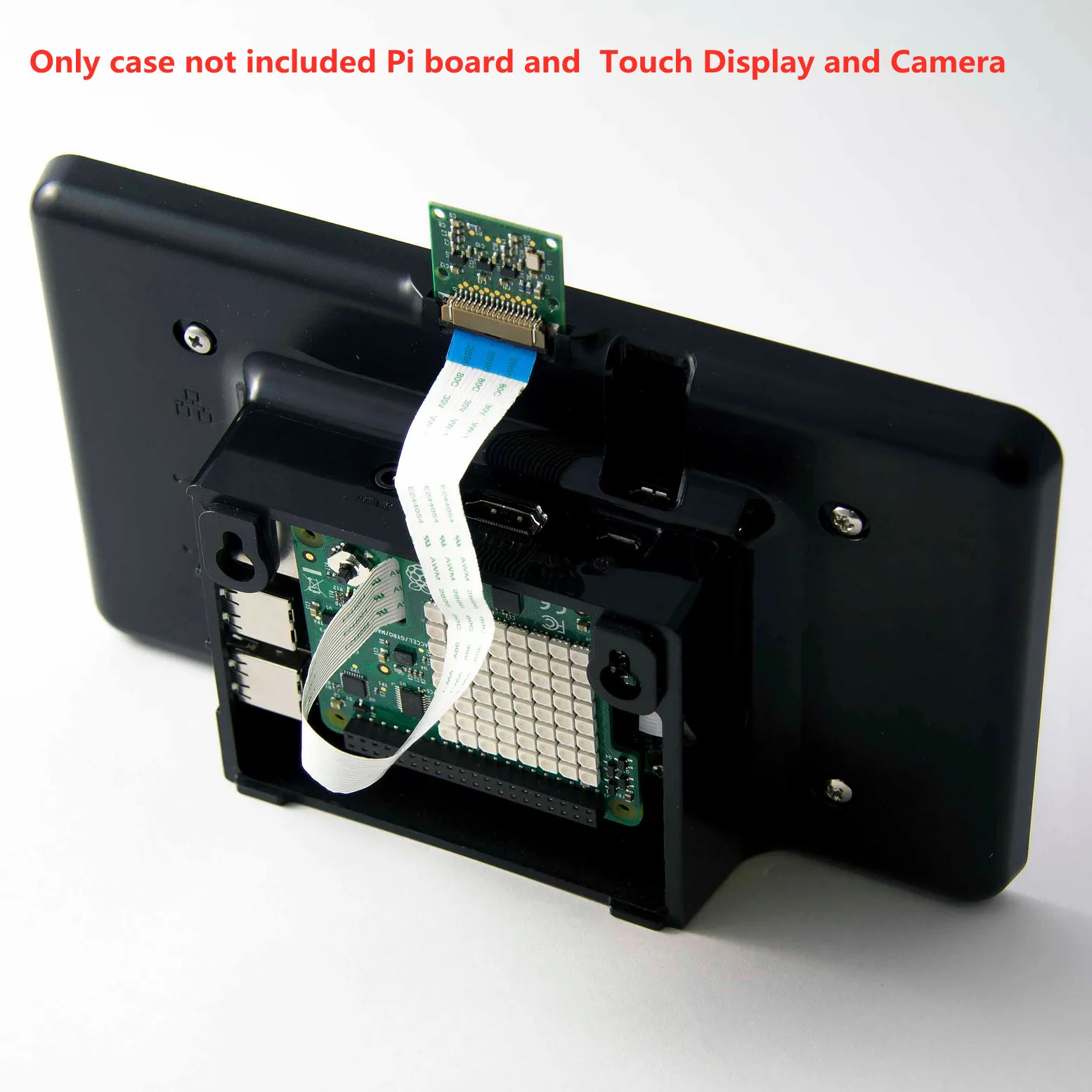 Чехол для сенсорного ЖК-экрана Raspberry Pi 2B 3B + Touch | Компьютеры и офис
