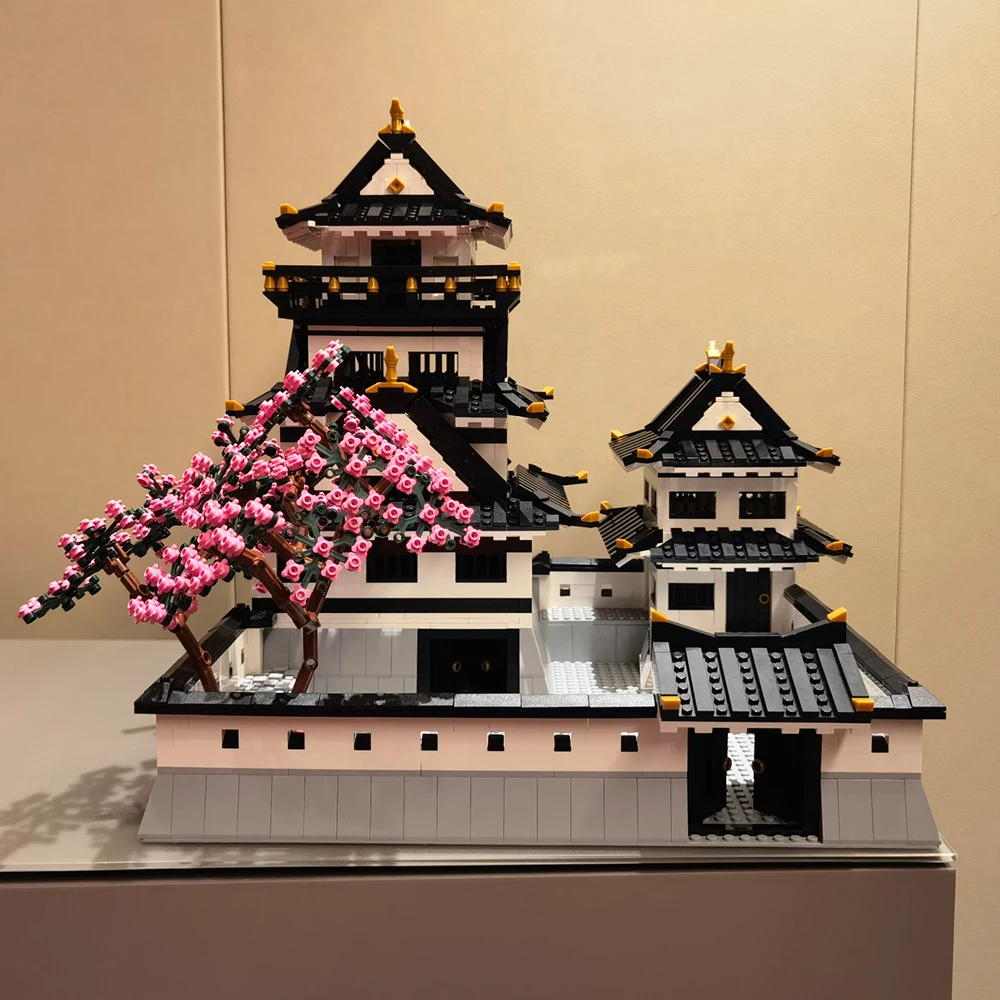 Идеи эксперт создатель уличный вид замок Himeji 2942 шт. Moc модульные Кирпичи Модель