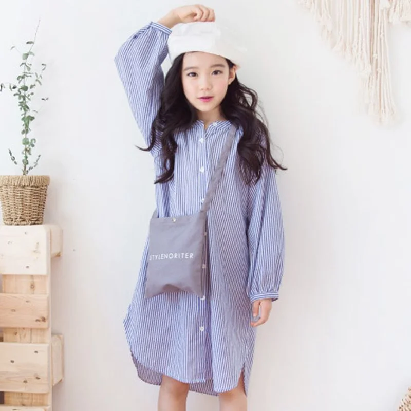 

New Baby Girls Shirts Baby Cotton Shirts Children 2021 Spring and Summer Tops Toddler Stripe Casual Shirts Kids Clothes,#3503