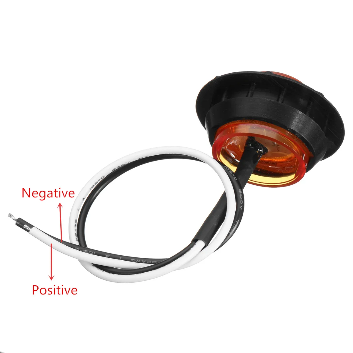 

10PCs 12V 6LED Side Marker Light Auto Trucks Lorry Trailer Bus Tail Brake Lights Car Warning Lamp Turn Signal Indicator Lighting