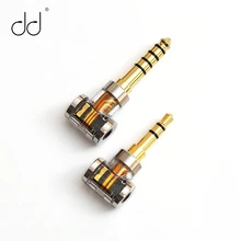 DD DJ35A DJ44A, 2,5 4,4 сбалансированный адаптер. Применим к кабелю для наушников 2,5 мм, от таких брендов, как Astell& Kern, FiiO и т. Д