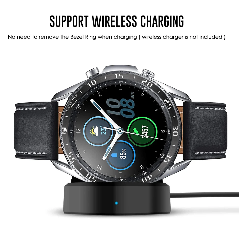 Металлический защитный чехол для Samsung Galaxy Watch 3 45 мм 41 46 42 Gear S3 Frontier | Наручные часы