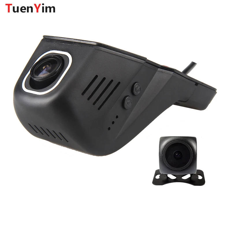 Видеорегистратор для автомобилей Peugeot 2008 3008 4007 108 207 301 308 408 Wifi DVR двойной объектив