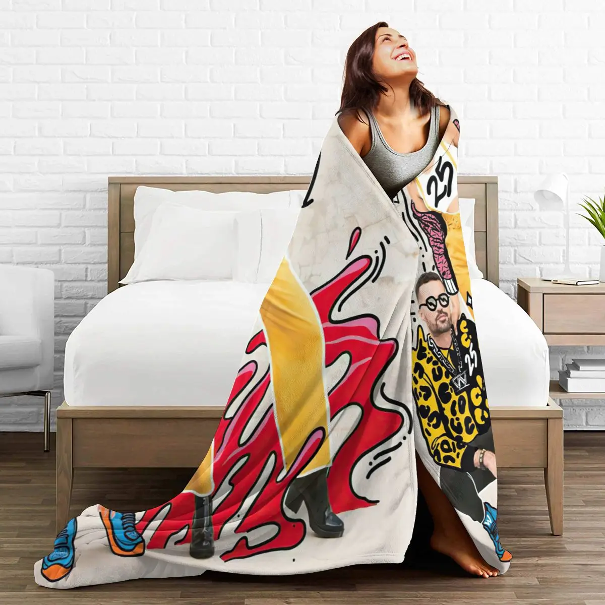 

Ultra Soft Sofa Blanket Cover Blanket Cartoon Cartoon Bedding Flannel plied Sofa Bedroom Decor for Children and Adults 278698900