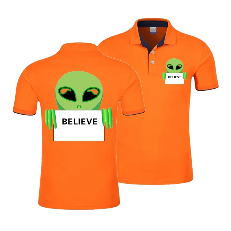 Мужская спортивная рубашка поло унисекс хлопковая дышащая с персональным