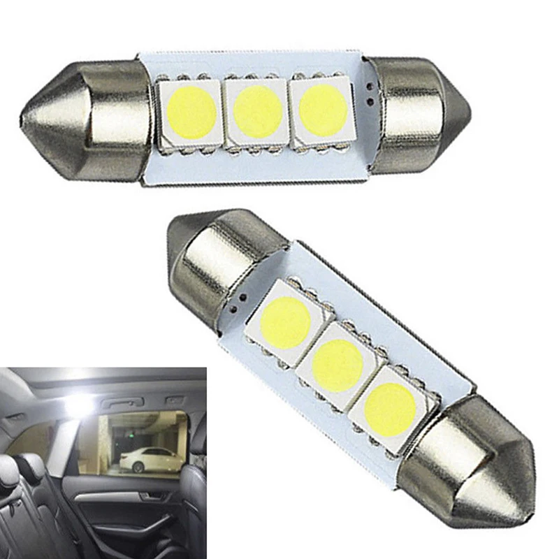 

14Pcs LED Interior Package Kit For T10 36mm Map Dome License Plate Lights White