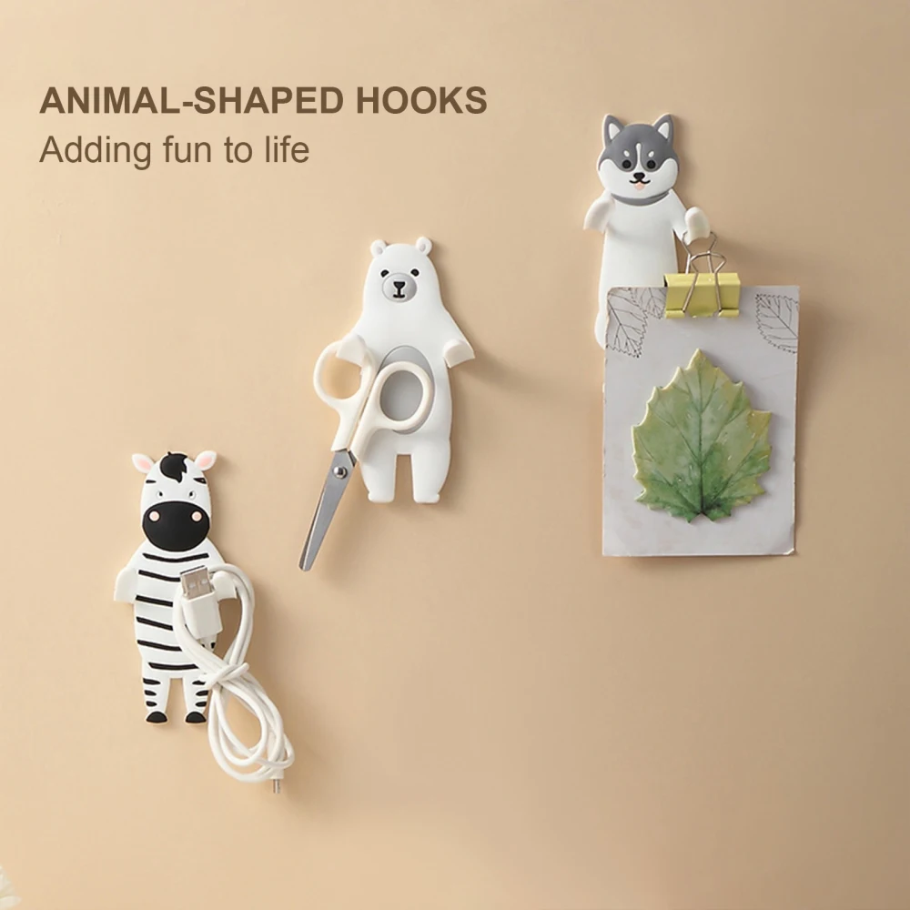 Милые декоративные настенные крючки для домашних животных и детей