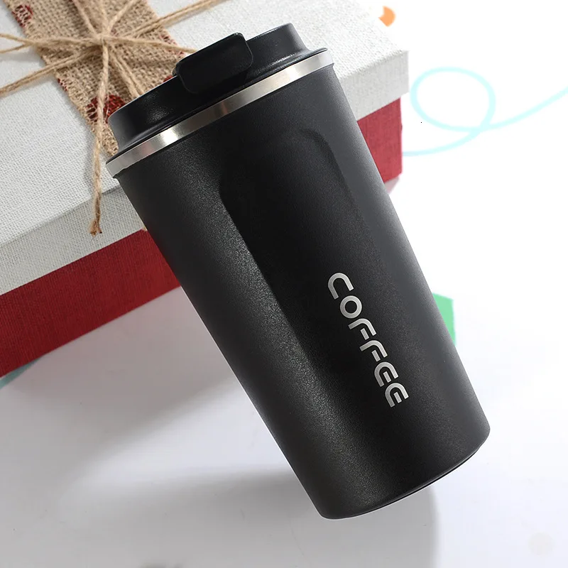 

380ml/510ml Stainless Steel Coffee Thermos Mug Portable Car Vacuum Flasks Travel Thermo Cup Water Bottler Thermocup For Gifts