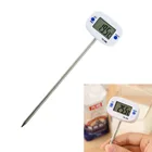 Термометр TA288 из нержавеющей стали для пищевых продуктов, электронный цифровой инструмент для проверки температуры жидкости, барбекю, электронный зонд