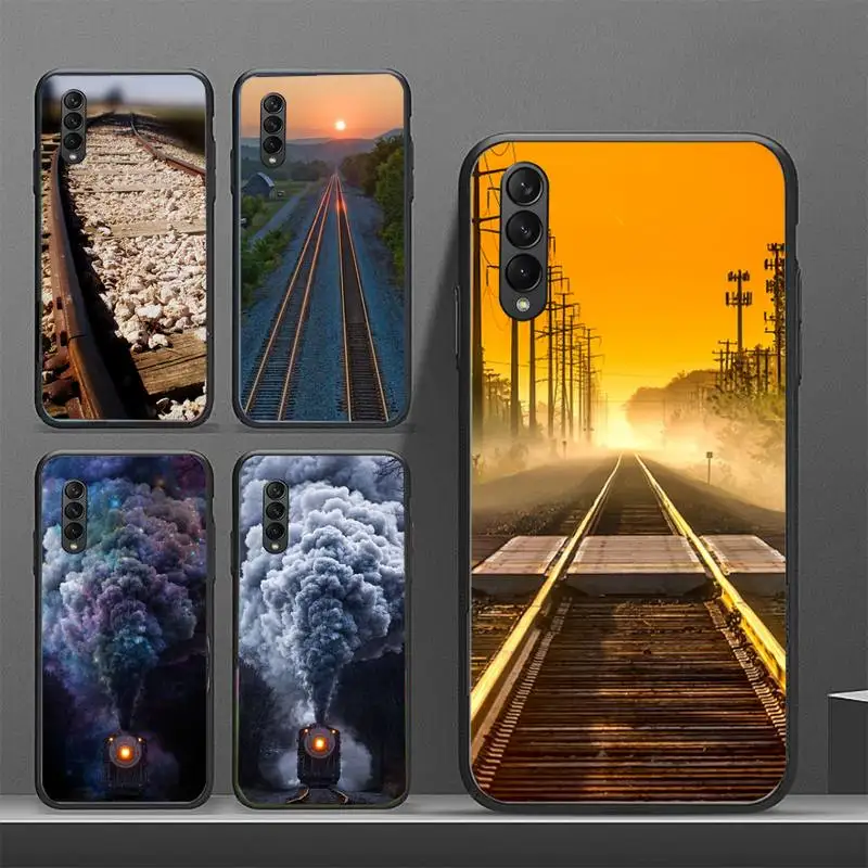 

Train Rail sunlight Phone Case for Huawei mate 9 10 lite 20x 30 pro nova 5t y5 y7 y9s prime 2018 2019 Coque