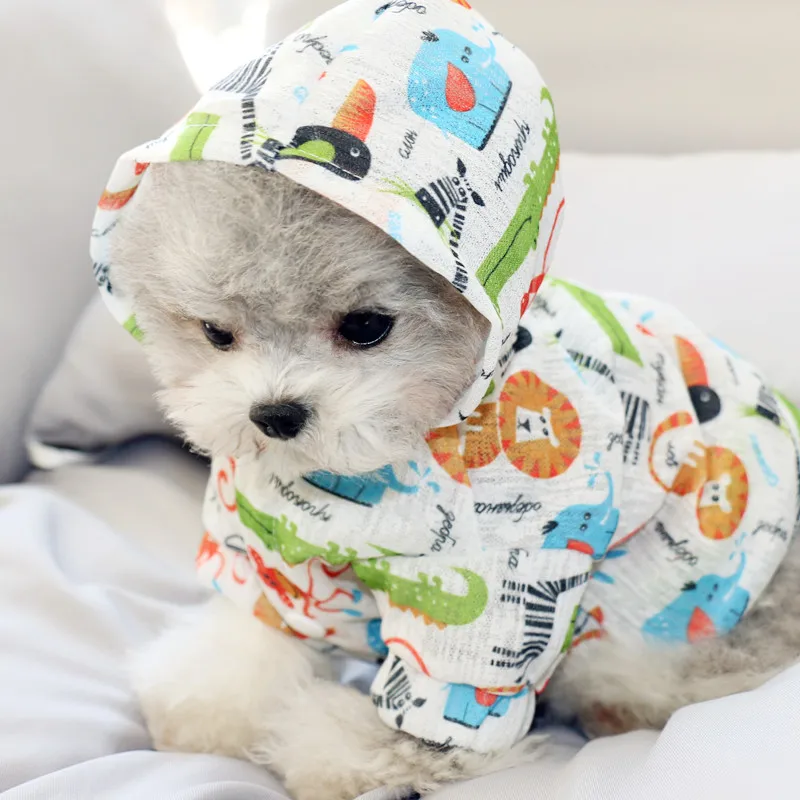 Милый Летний тканевый костюм для собак дышащая сетка INS куртка животных с