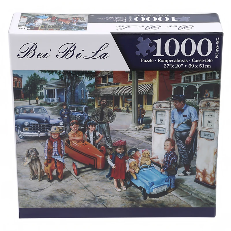 

Adults Puzzles 1000 Piece Large Puzzle Game Interesting Toys Personalized Gift Puzzles Jigsaw Baby Educational Learning Toys