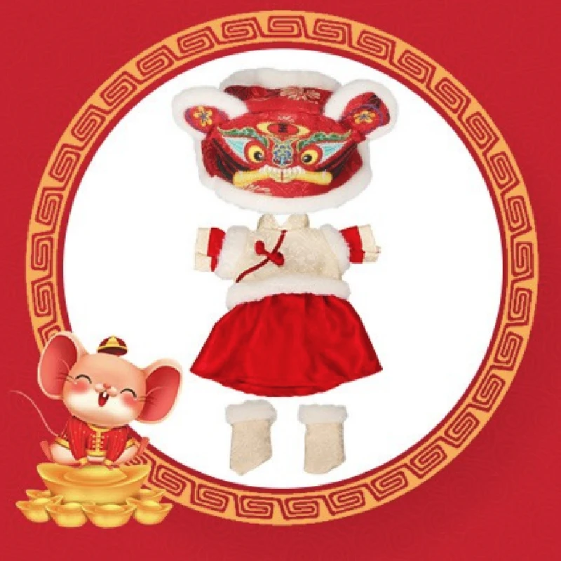 Новая Подлинная спутанная кукла dнанг китайская Новогодняя одежная Кукла