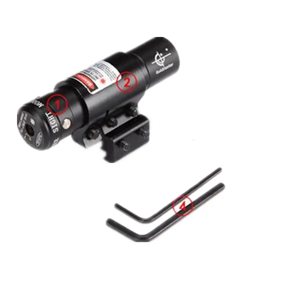 Инфракрасный лазерный прицел с красным лазером креплением для прицела 9 мм до 22