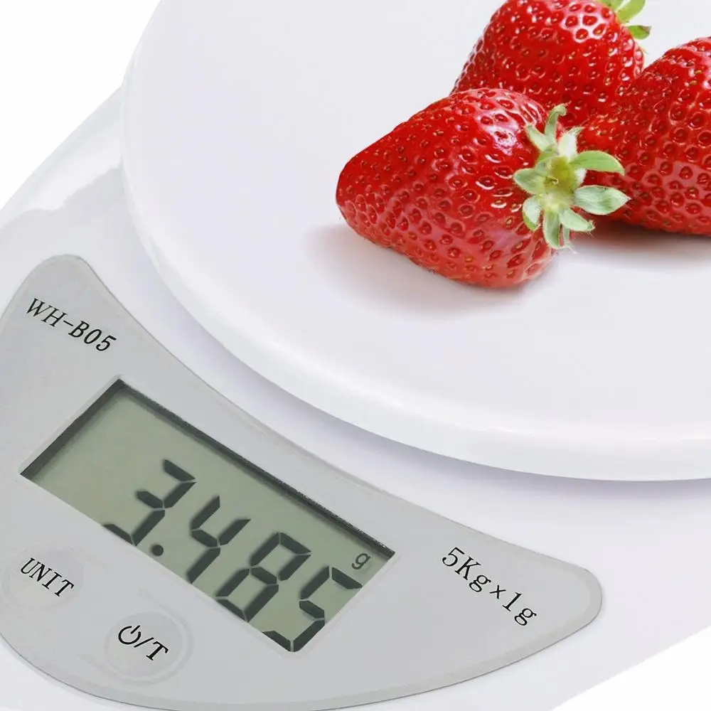 Fagoozon 5kg/1g 1kg/0.1g Portable Digital Scale LED Electronic Scales Postal Food Measuring Weight Kitchen | Дом и сад