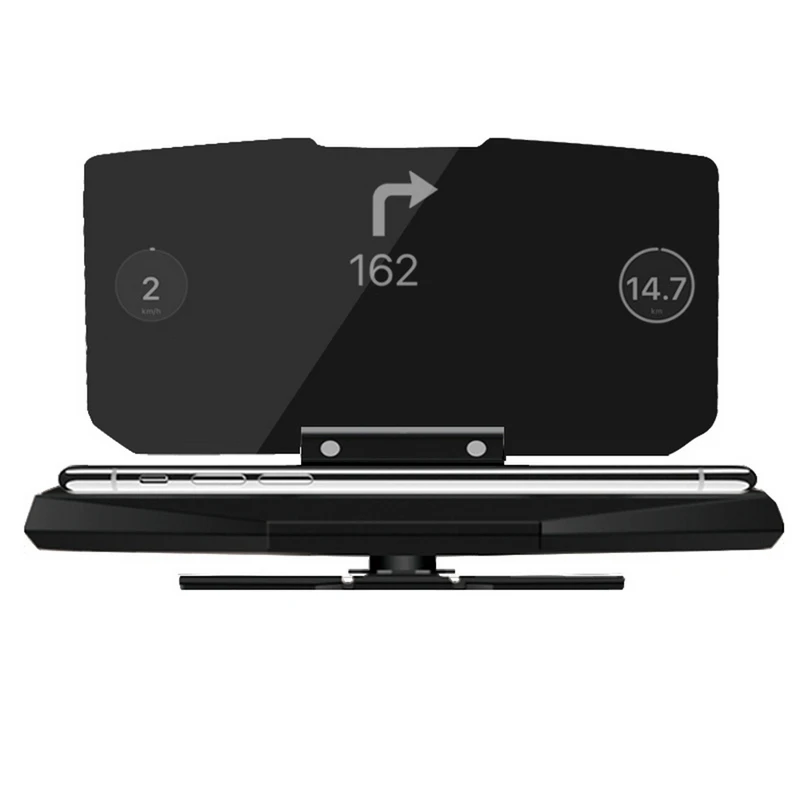 Автомобильный кронштейн HUD для навигации дисплея телефона смартфона держатель GPS