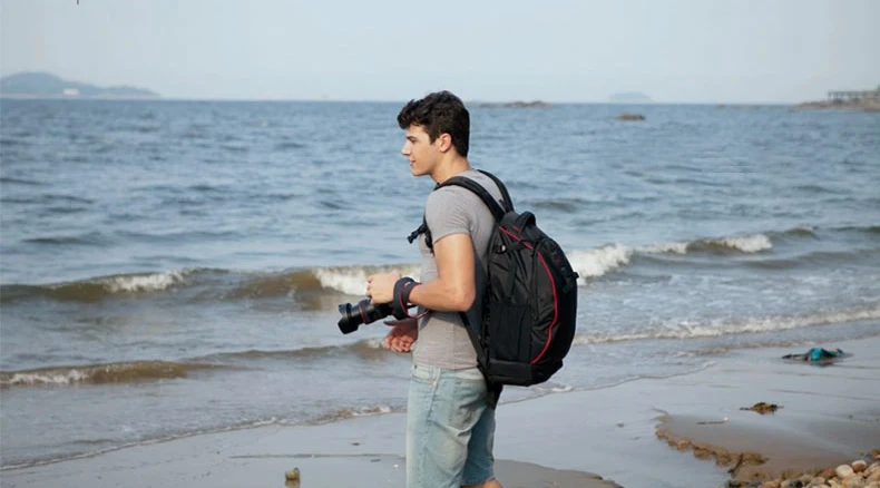 Roadfisher большой водонепроницаемый профессиональный рюкзак для камеры DSLR SLR