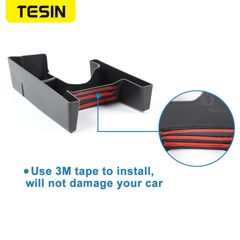 Коробка TESIN для хранения и поддержания порядка Suzuki Jimny 2019 + коробка переключения