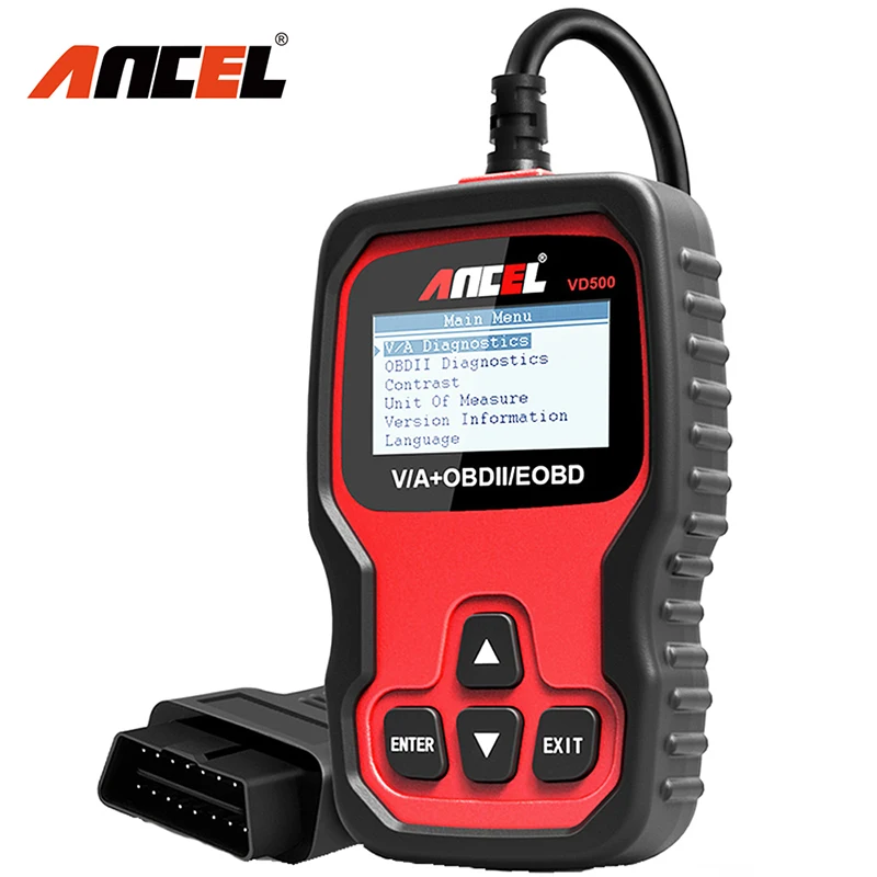 

ANCEL VD500 OBD II Diagnostic Scanner For VAG VW Audi Skoda Automotive Scanner ABS Airbag Oil Reset Code Reader Full System