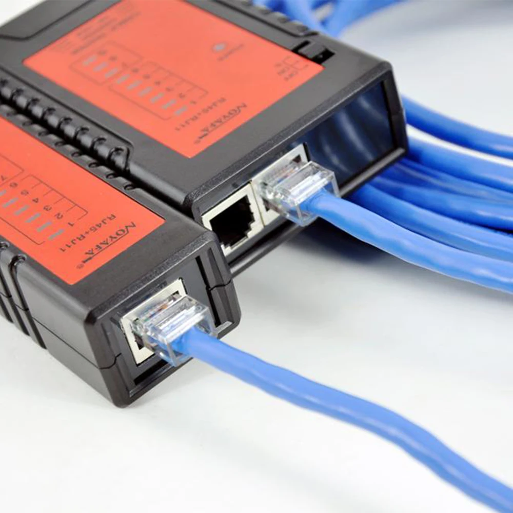 Сетевой кабель NOYAFA тестовый er Lan Cat5 RJ45 набор инструментов Cat 5 6 сетевой инструмент